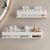 Белая стойка для хранения для кухни держатель квадратный металлический органайзер для ванной аксессуар полка полки настенная шампунь 811780