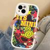H-Hysteric Cute M-Mini Phone Case For IPhone 11 12 13 14 15 16 Pro Max Plus Leather Cover