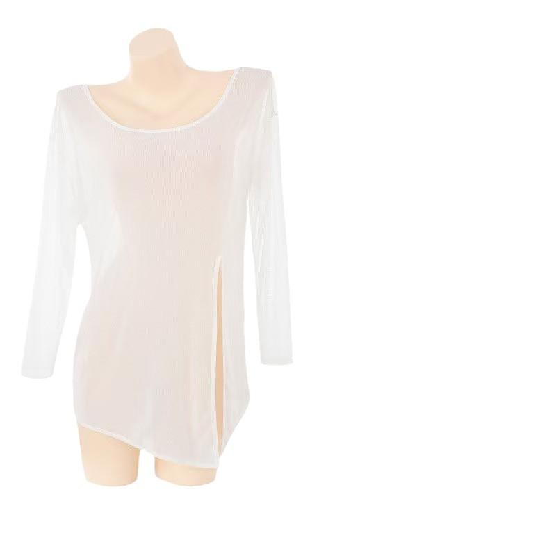 Sex lingerie sexy temptation free small chest pajamas set bed pure passion uniform robe new