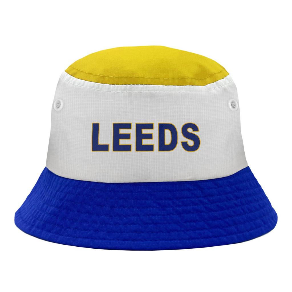 Fan Originals Leeds Text Bucket Hat