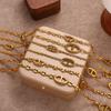 Европейский/Американский Легкий Люкс Титановая Сталь Ожерелье - Стиль "Свиная Мордочка" Холодный Нишевый, Высококачественная Универсальная Длинная Цепочка для Свитера