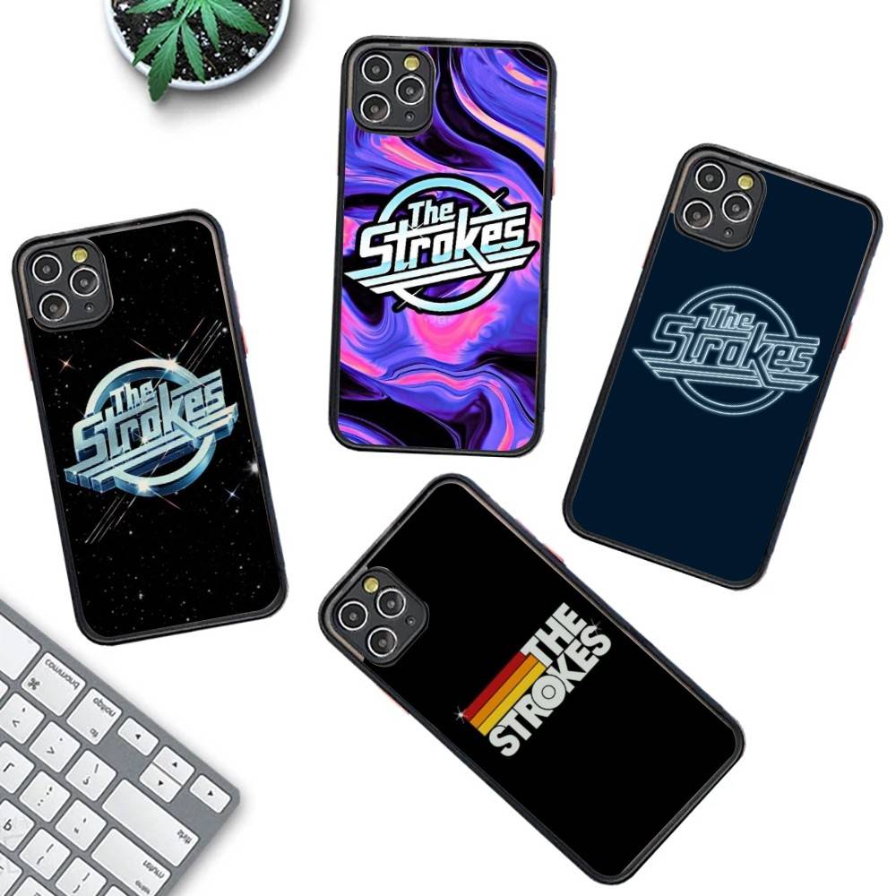 Classic Famous Rock Band The S-strokes Phone Case For IPhone 14 11 12 13 Mini Pro Max Plus X XR XS MAX Translucent Matte Cover