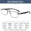Fashion Classic Simple Business Reading Glasses Ultra Light Glasses Optical Frame Eye Protection