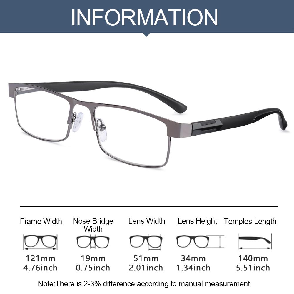 Fashion Classic Simple Business Reading Glasses Ultra Light Glasses Optical Frame Eye Protection