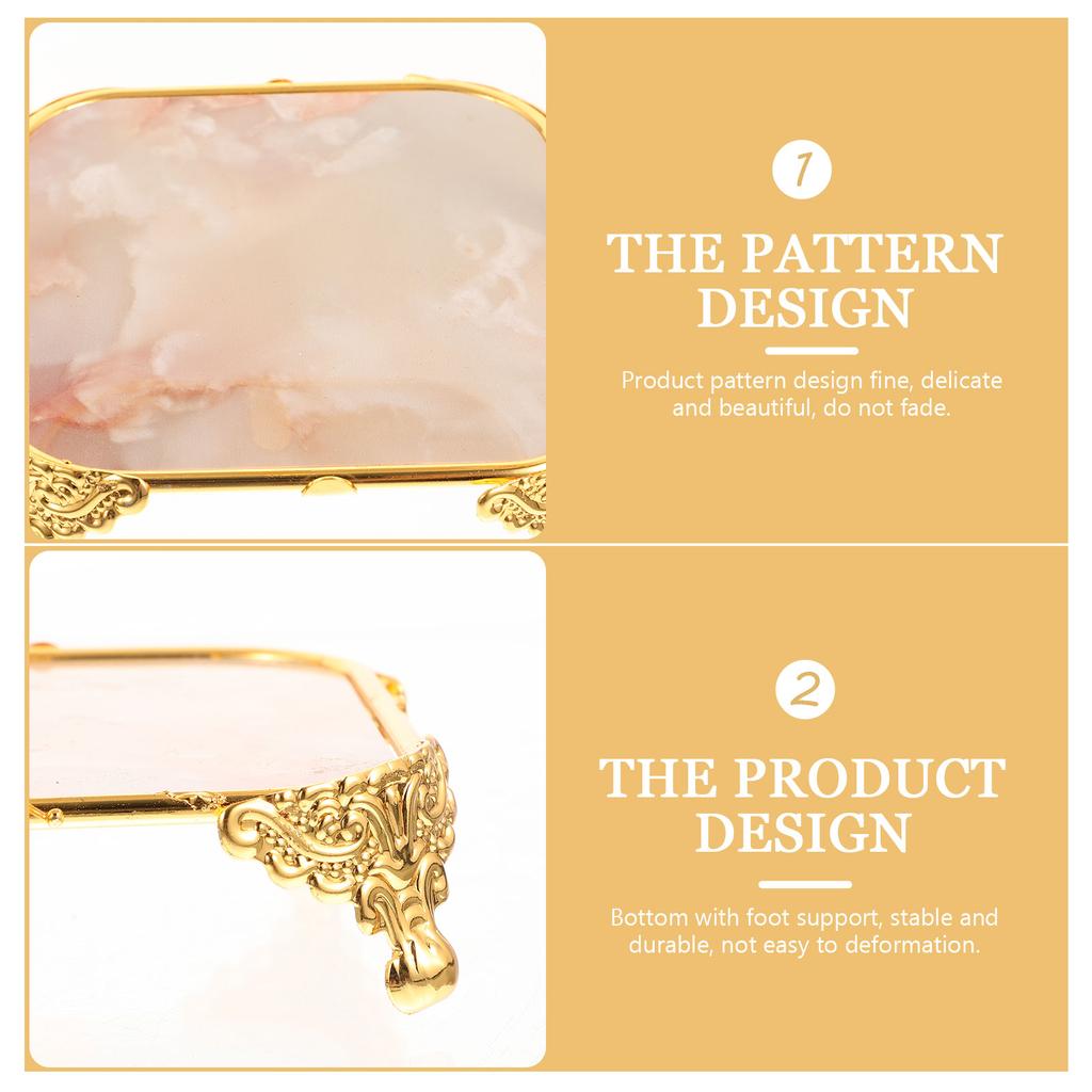 Подставка для торта Десерт Золотая полка для кексов Кофейная станция Декор Фруктовые пирожные Портативный поднос Металлический многослойный кондитерский