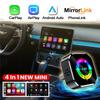 4-в-1 Беспроводной Carplay Airplay для iPhone, Зеркалирование смартфона и Android Auto AI Box для Android-телефона Для штатного экрана автомобильной системы