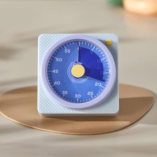 Механический визуальный таймер для обучения детей, магнитный классный таймер, бесшумный таймер для учебы, кухонные инструменты, не требует батареек, инструмент для управления временем