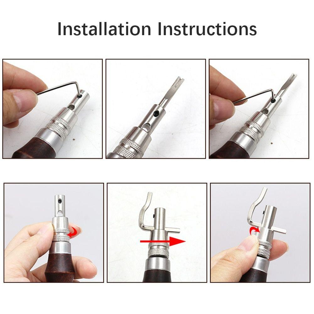 Edge Pressing Edge Beveller Groover Trenching Leather Trimming Tool Leather Edge Trimmer Leather