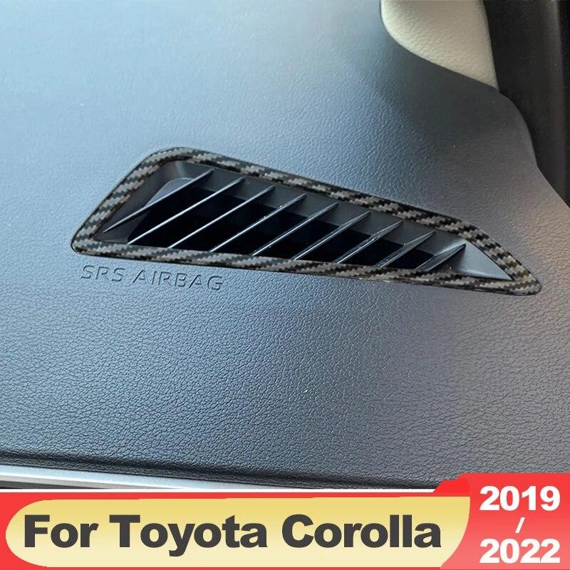 Для Toyota Corolla E210 2022 12-й автомобиль из нержавеющей стали, стойка для выпуска воздуха, ободок, отделка, кольцо, рамка, наклейки, аксессуары