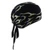 Cotton Skull Cap Head Wrap Cap Motorcycle Biker Hat Butterfly Print Bandana