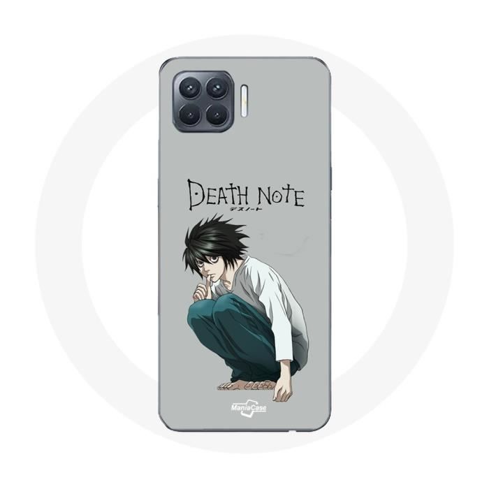 Coque - Oppo - A93 - Death Note Anime - Souple - Gris - Protection