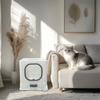 Cat Litter Box with Drawer,Enclosed Plastic Litter Box for Cat with Lid and Scoop,Front & Top Doors,Acrylic Window Little Box
