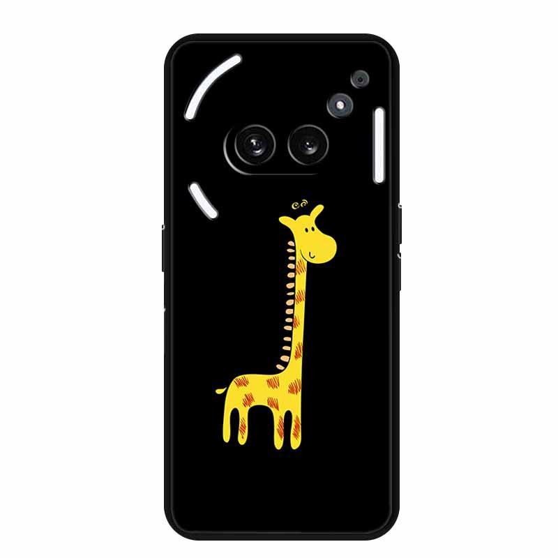 Светящийся чехол-бампер из ТПУ для Nothing Phone 2A - Персонализированный простой цветной дизайн