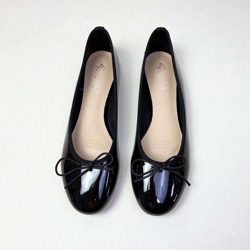Fashion Female Soft Ballet Flats Ladies Dance Shoes New 2025 Fashion Butterfly-Knot Footwear Flats Women Mary Janes Lolita Shoes