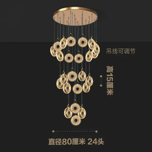 Nordic Home Decor Подвесной светильник для столовой Освещение в помещении Хрустальный светильник Подвесной светильник Люстра Лампы для гостиной