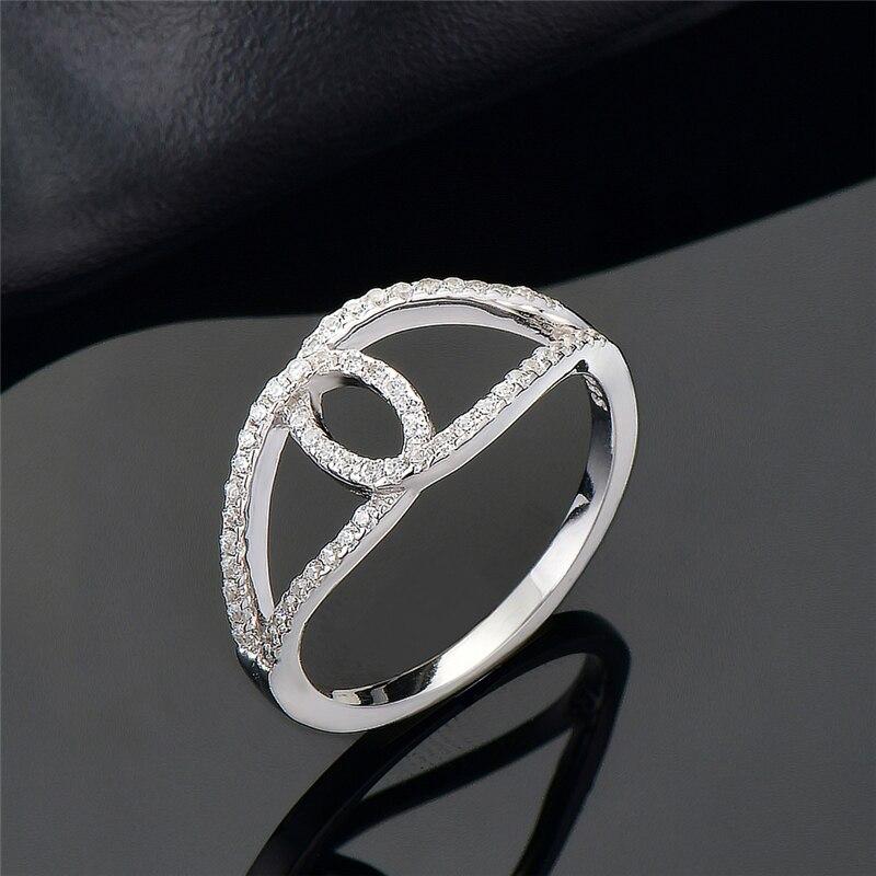 Кольца из стерлингового серебра 925 пробы для женщин с кубическим цирконием, простые, модные, новые линии, кольца для вечеринок, подарки, европейские ювелирные изделия