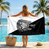Newcastle United Football Beach Towel Soft Microfiber Summer Towel Quick Dry Absorbent Towel for Beach Swimming Pool Travel