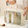 Transparent Beauty Kit Essential Waterproof See-Through Makeup Case Easy To Clean Travel Bag for Personal Care
