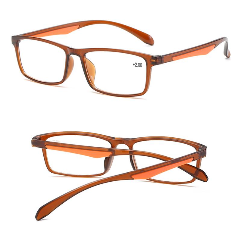 Очки для пресбиопии, сверхлегкие очки для чтения в стиле ретро, мужские очки TR90 для женщин, женские, прозрачные линзы, ручная работа