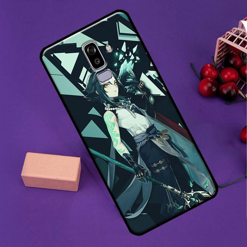 Чехол Genshin Impact Сяо для Samsung Galaxy M06 M31 M11 M13 M53 M12 M32 M52 M35 M55 M15 M14 M34 M54 M16 M36 M56