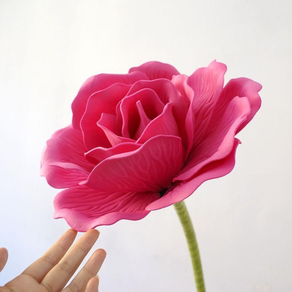 Wedding Background Decor Giant Artificial Flower 40cm Fake Flower New Large Foam Rose
