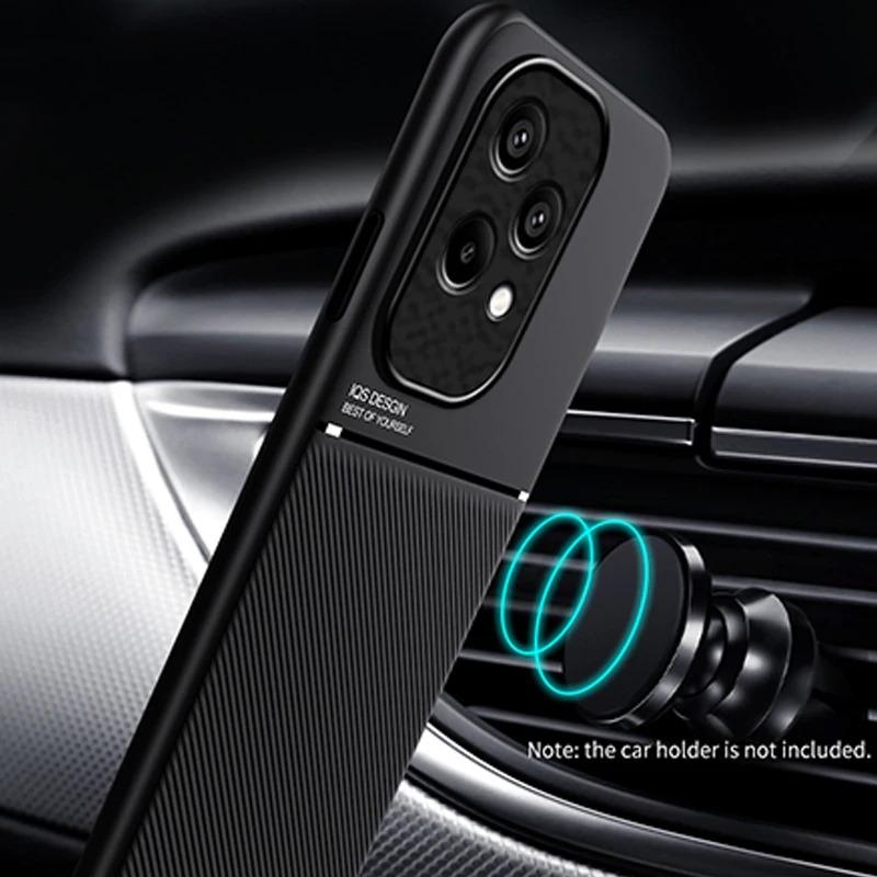 Для Honor 200 Lite 5G чехол для телефона с магнитной текстурой для Honor 200 Lite Honor200Lite Мягкий силиконовый противоударный защитный чехол на заднюю панель