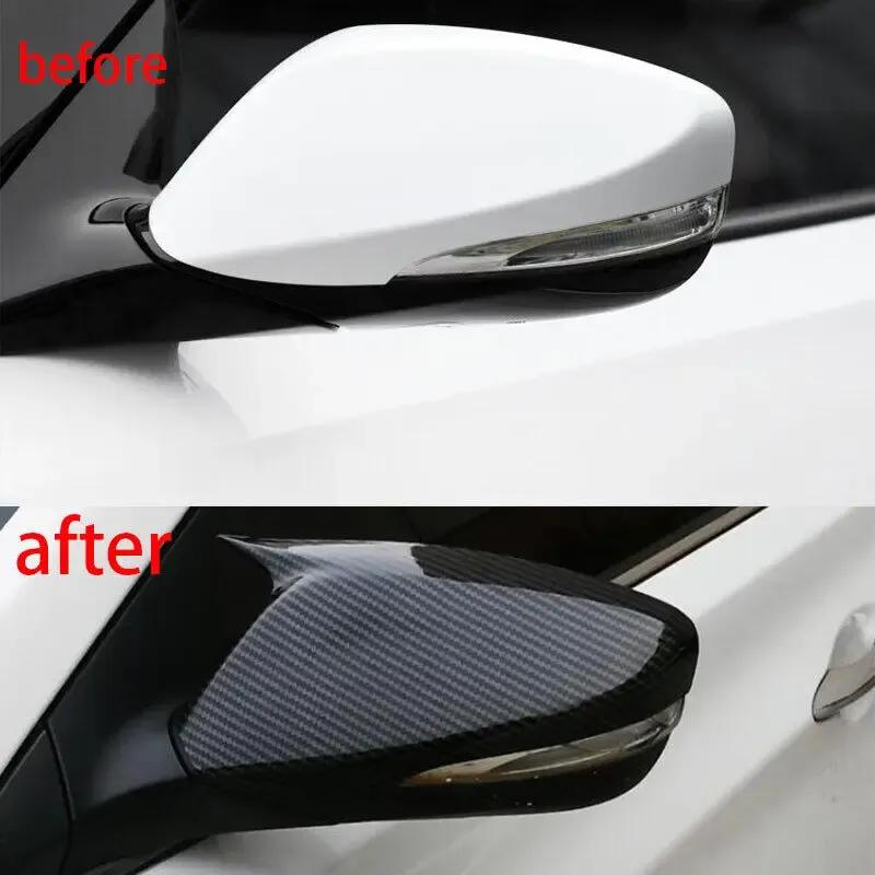 2X Накладки на боковые зеркала для Hyundai Elantra 2011-2015 и Veloster 2012-2017 с поворотником Накладка на зеркало заднего вида