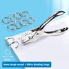 Single Hole Puncher Capacity 1.5/3/5/5.5/6 mm Hole Puncher Hand Paper Cutter Paper for Scrapbooking Tool Office School Supplies