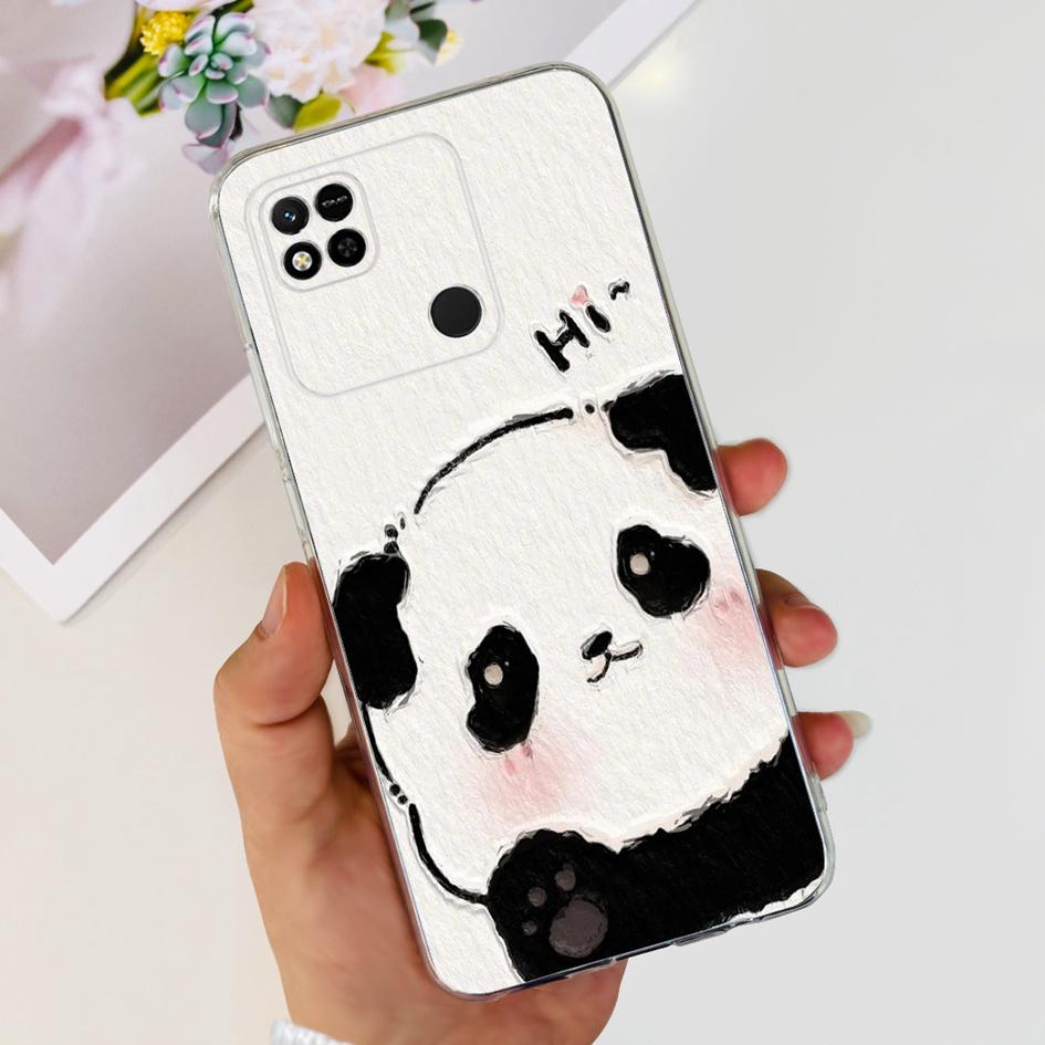 For Xiaomi Redmi 10A Case New Fashion Flower Butterfly Transparent Silicone Cover For Xiomi Redmi 10A Funda Redmi10a 10 A Bumper