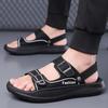 New men's sandals Comfortable sole style Daily office Outdoor leisure beach and tourist walking Summer breathable shoes 38-48