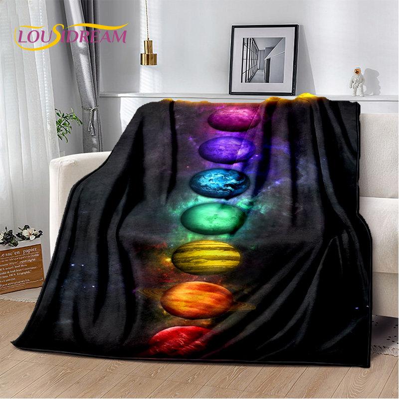 Мягкое плюшевое одеяло Rainbow 7 Chakra Mandala Bohemia, фланелевое одеяло, покрывало для гостиной, спальни, кровати, дивана, чехла для пикника