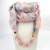 Fresh Scarf Necklace, Small Scarf For Neck, Sun , Chiffon Soft Scarf
