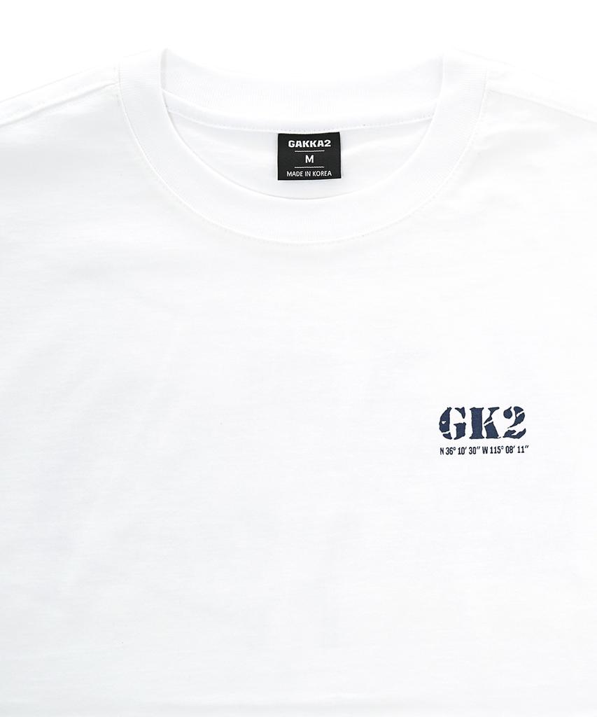 GAKKAI UNIONS Vegas Short-Sleeve T-Shirt White