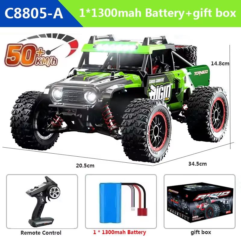 Новый 1:16 JJRC RC внедорожник 4WD 50/70 км бесщеточный электрический высокоскоростной 2.4G RC автомобиль дрифт монстр-трак детский светодиодный игрушечный подарок гоночный автомобиль