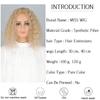 MISS WIG Женская модная заколка на парик, кукурузная завивка, шиньон, заколки для волос, средство для удаления волос, наращивание волос из синтетического волокна