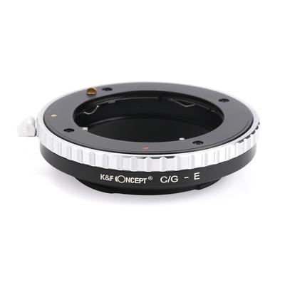 Адаптер для крепления объектива Concept Lens Mount G на крепление Sony E с кольцом фокусировки K&F KF-CGE (Конверсия Contax)