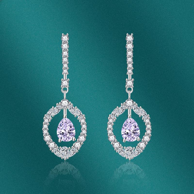 Sace Gems Серьги-капли для женщин, подарки на свадьбу