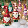 Деревянное Рождественское Украшение 2D Дед Мороз на Воздушном Шаре/Едущий на Велосипеде/Пингвин/Эльф Подвесной