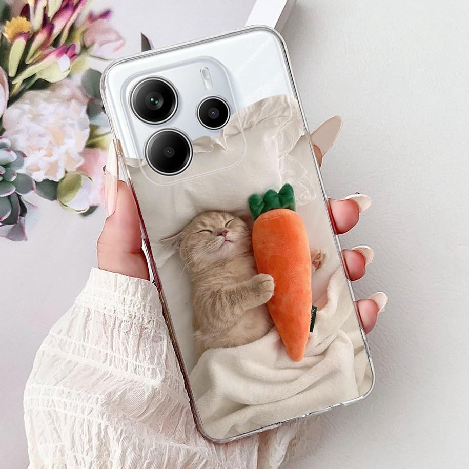 Для чехла Xiaomi Redmi Note 14 4G Чехол для телефона Роскошный Мраморный Машина Мягкий Силикон Тонкий ТПУ Funda Для Redmi Note 14 4G Note14 Capa
