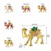 Винтажная этническая шкатулка для украшений в виде верблюда, изысканная роскошная настольная фигурка верблюда, ручная работа, шкатулка для мелочей в виде животного, держатели для дисплея