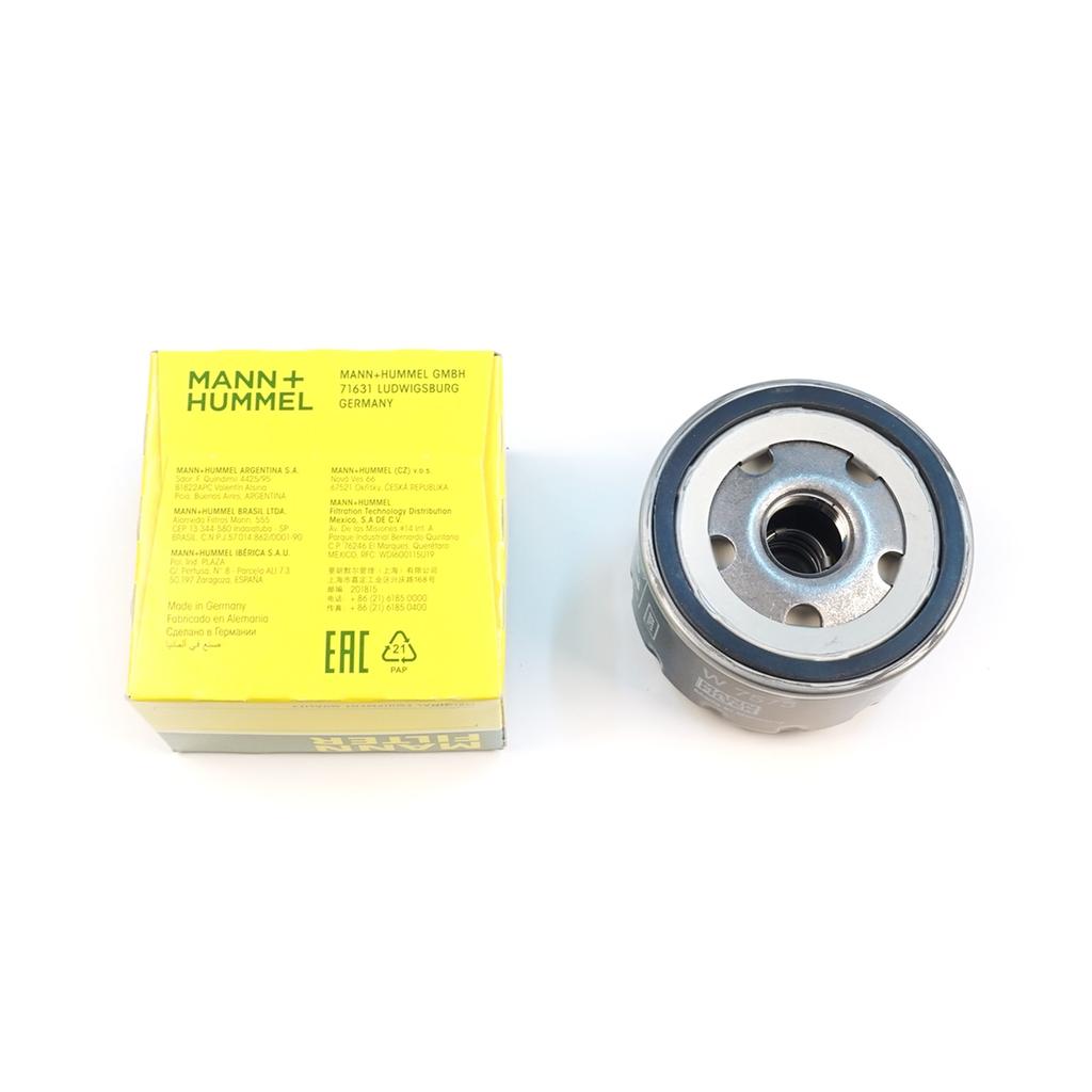 V4ESP1255 Oil Filter MANN W75/3 W 75/3 7700274177 for Nissan Almera Primera Interstar Micra Note Qashqai Tiida Kubistar NV200 Juke Primastar Terrano