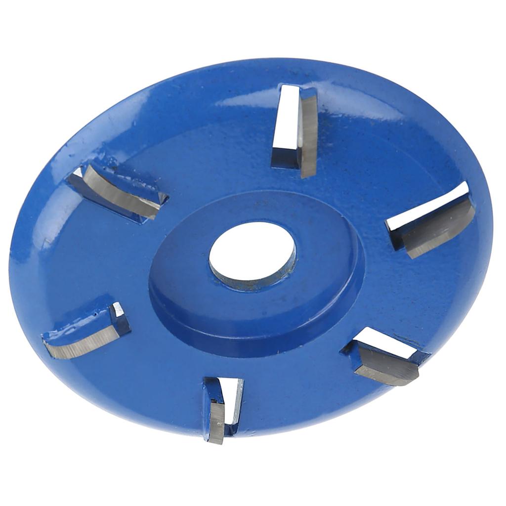 Диск для резьбы по дереву, стальная фреза с 6 зубьями, деревообрабатывающий инструмент, аксессуары для угловой шлифовальной машины