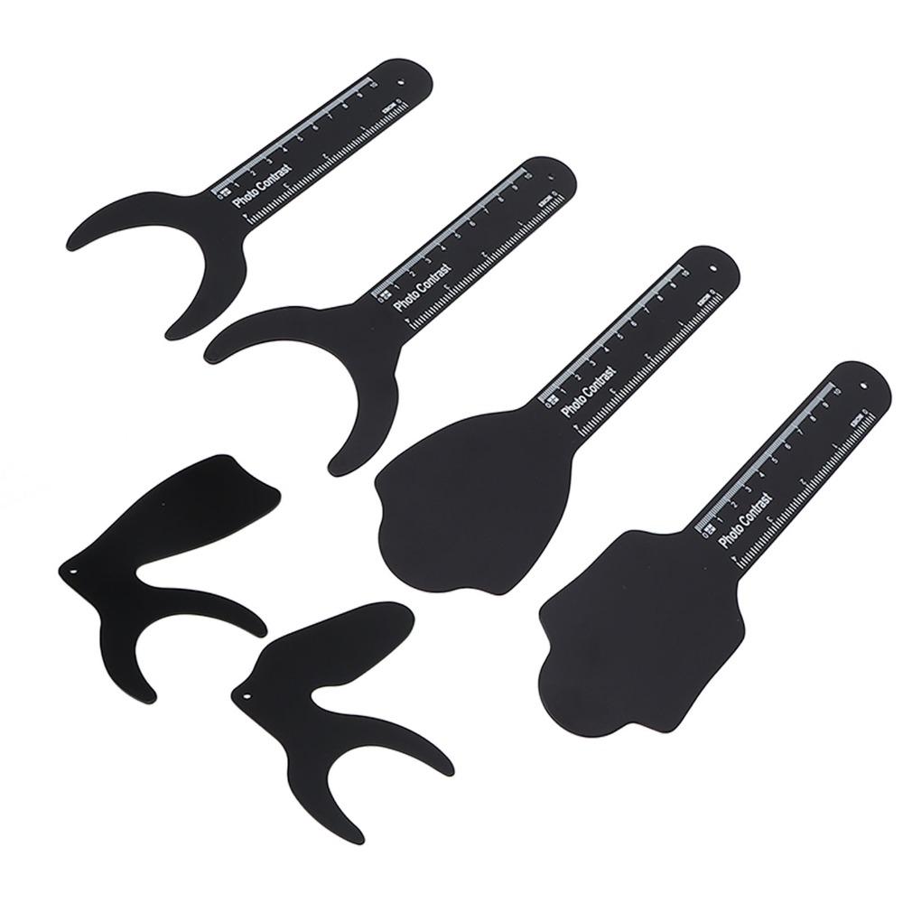 Portable Palatal Contraster Metal Oral Black Background Board For Dental Photography
