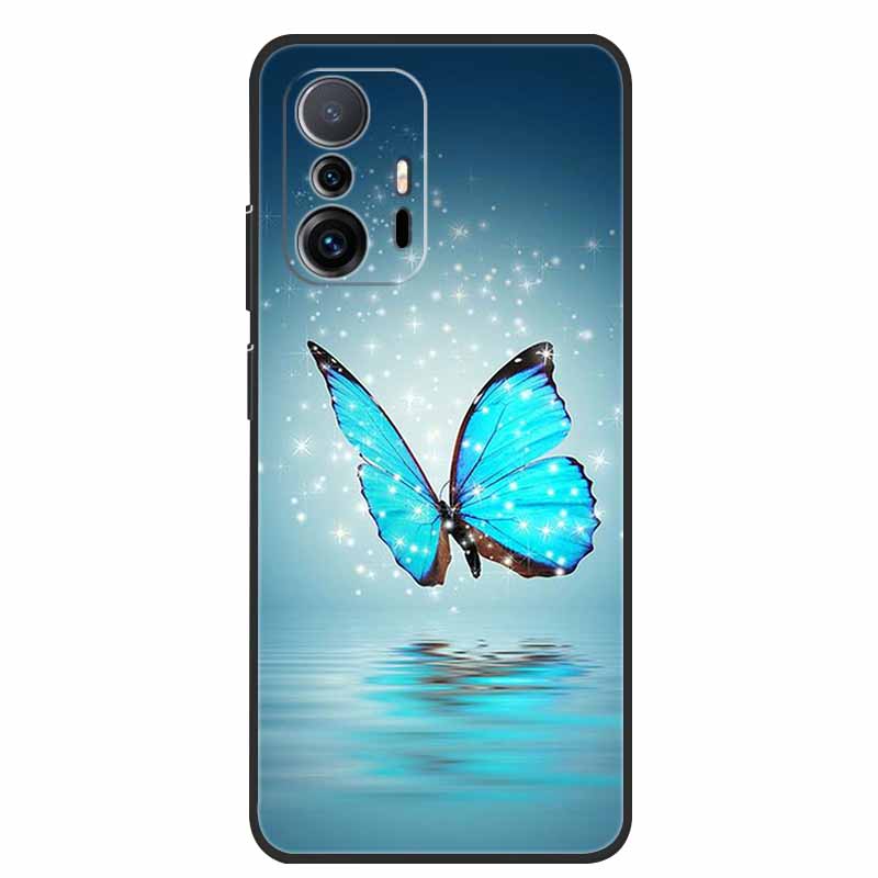 Чехол для Xiaomi 11T Pro Животные Защитный Мягкий Силиконовый Чехол для Телефона для Xiaomi Mi 11T Pro 5G Ударопрочный Mi11T Волк Чехол