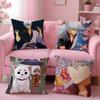 Anime G-GINTAMA Pillow Case Pattern Printing Pillowcase Living Room Sofa Cushion Cover Bedroom Room Decor