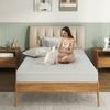 Mattress 140x200, Height 13cm, Ergonomic Cold Foam Mattress, Fabric with Soft Surface, Medium Firmness