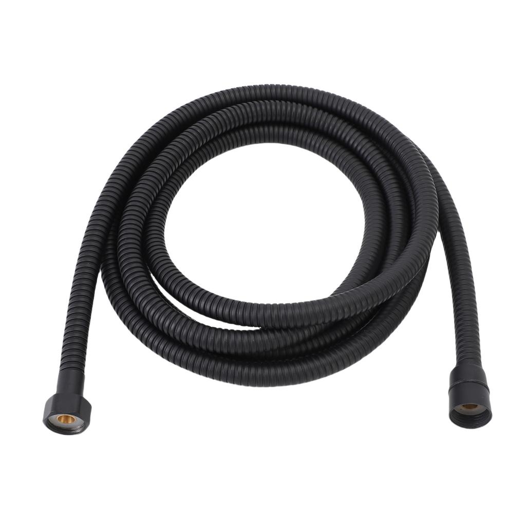 Шланг для душа очень длинный 3 метра удлинитель головки гибкий ручной водосберегающий для распылителя черный