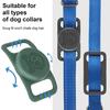 Dog Collar Holder Full Coverage Waterproof Anti-Lost Scratch-Proof Soft Silicone Protective Cover for Airtag