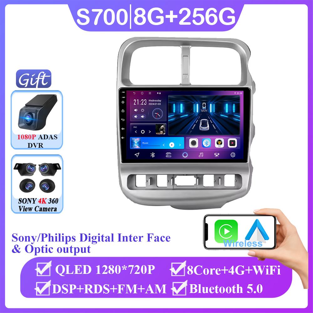 Android 14 CarPlay для Kia Bongo 4 2004 - 2012 Автомагнитола Стерео Мультимедийный Видеоплеер Навигация GPS Головное устройство Нет 2din DVD