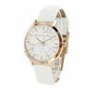 Christian Paul Women's Marble White Genuine Leather Watch MWR3503